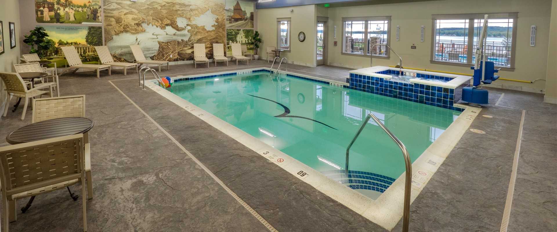 Chautauqua Harbor Hotel indoor pool