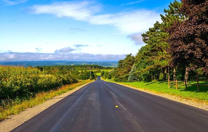 The Empire State Road Trip takes you through some beautiful country in western New York